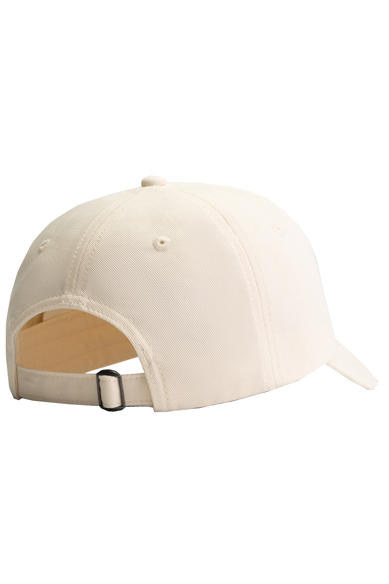 Olaf Hussein WASHED CAP Ecru-1 2