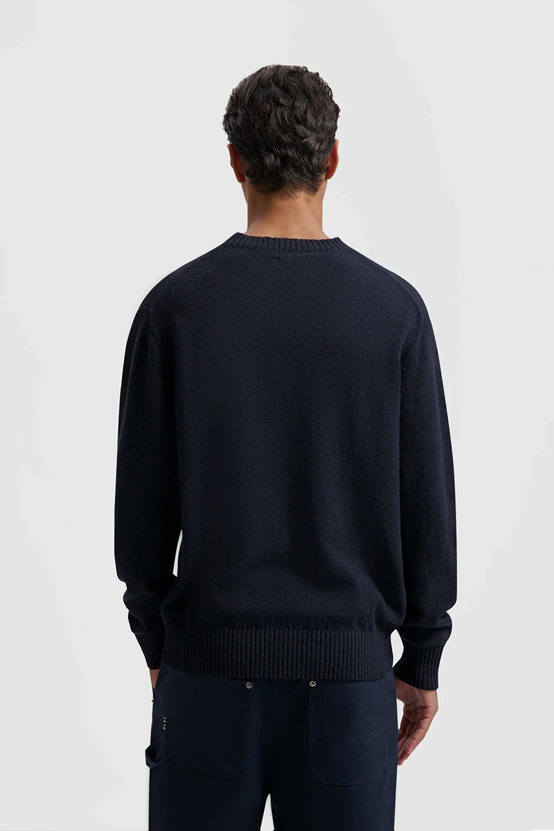 Olaf Hussein ESSENTIAL KNIT Blauw 3