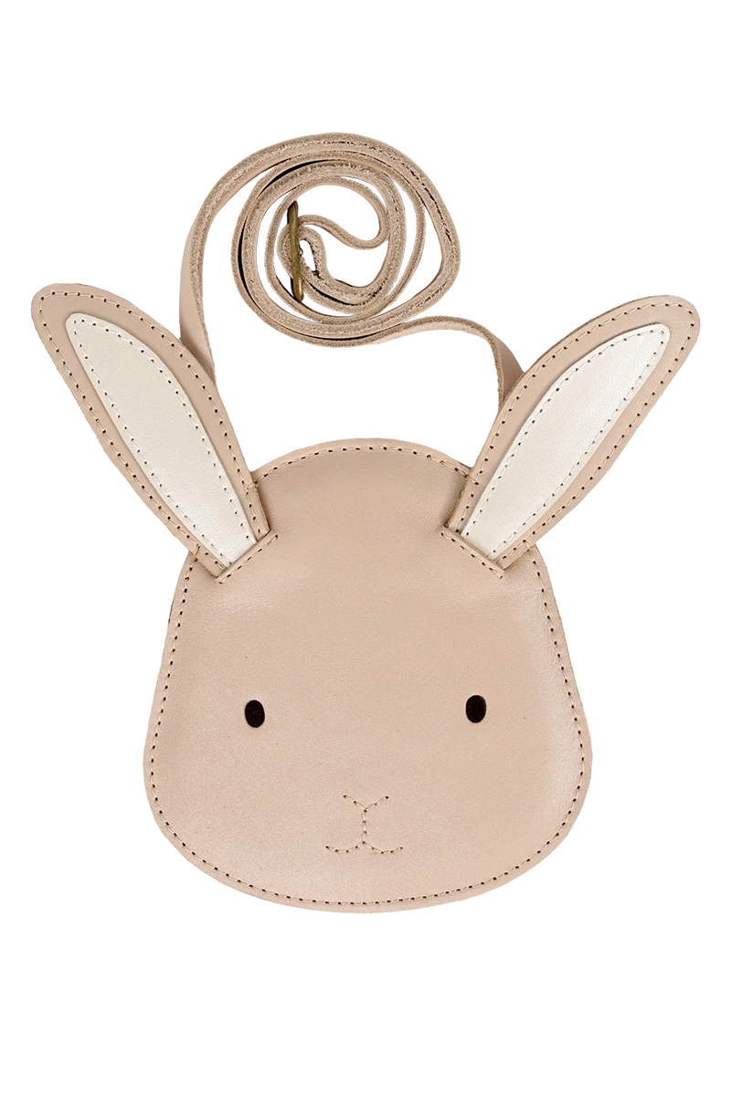 Donsje Amsterdam Blinc purse- pink bunny Rose-1 1