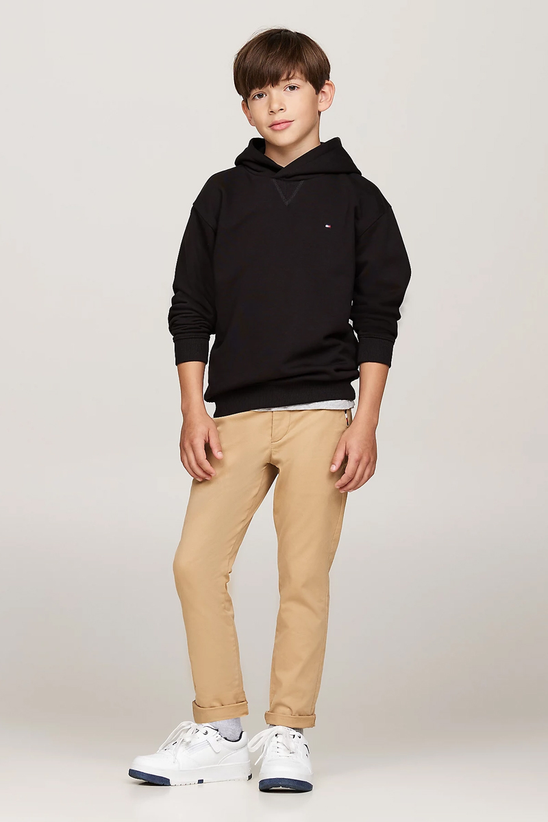 Tommy Hilfiger Timeless hoodie Zwart-1 2