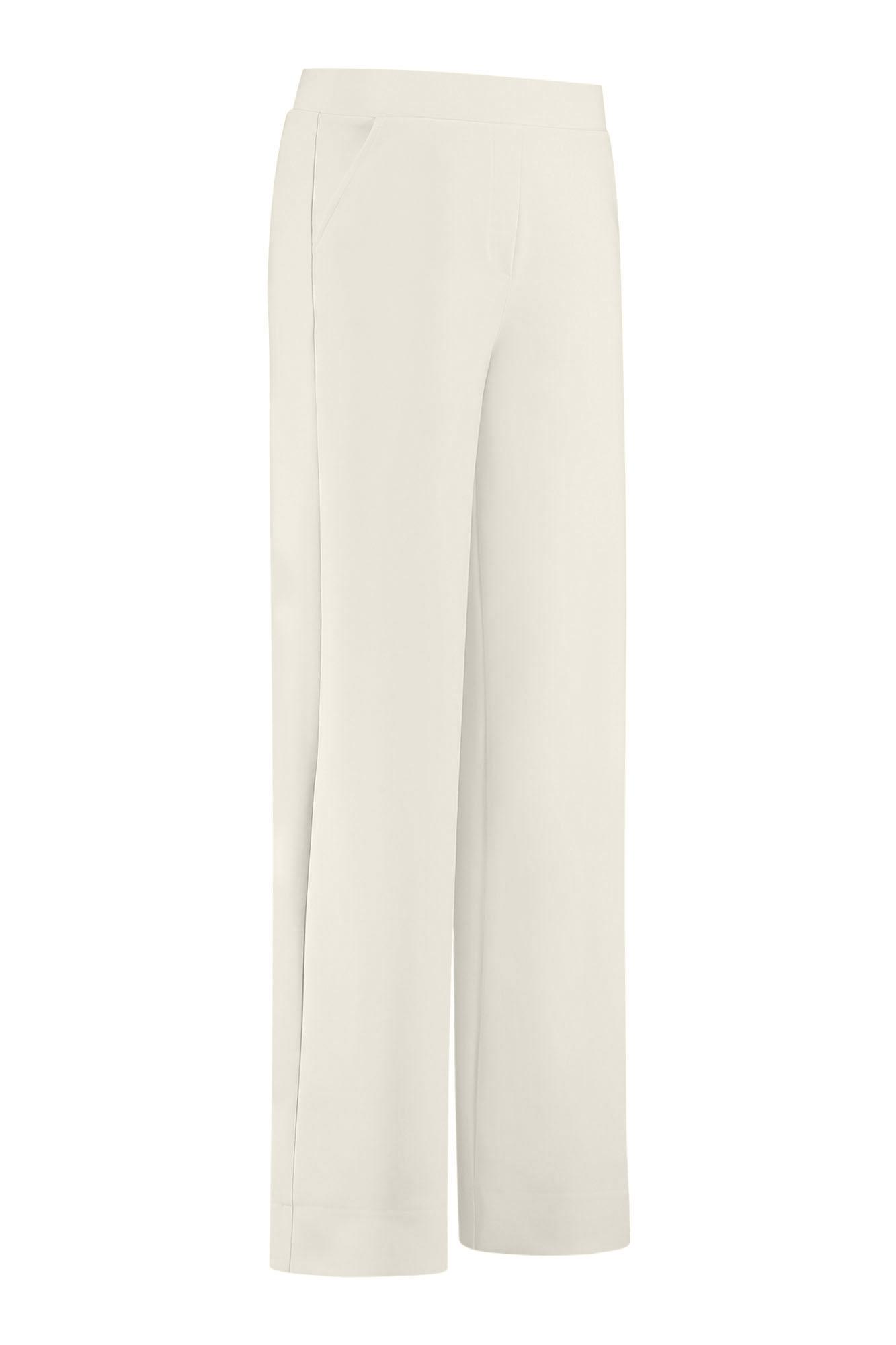Studio Anneloes Lexie bonded trousers Ecru-1 1