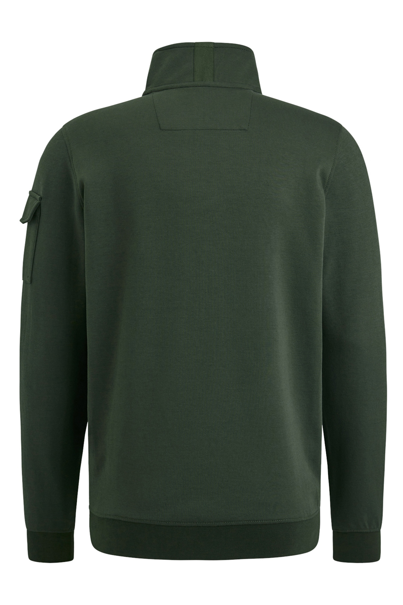 PME Legend Half zip collar interlock jersey Groen-1 2