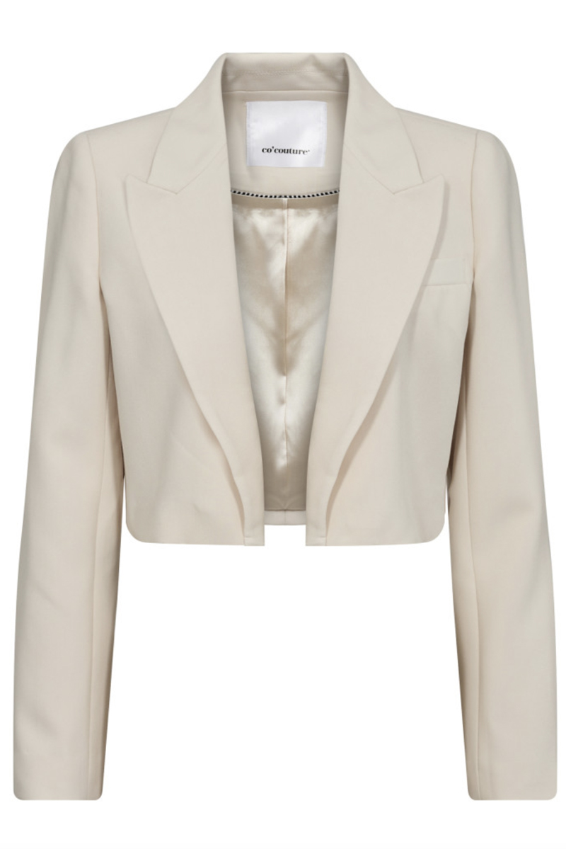 co´couture volacc cropped blazer Ecru-1 1