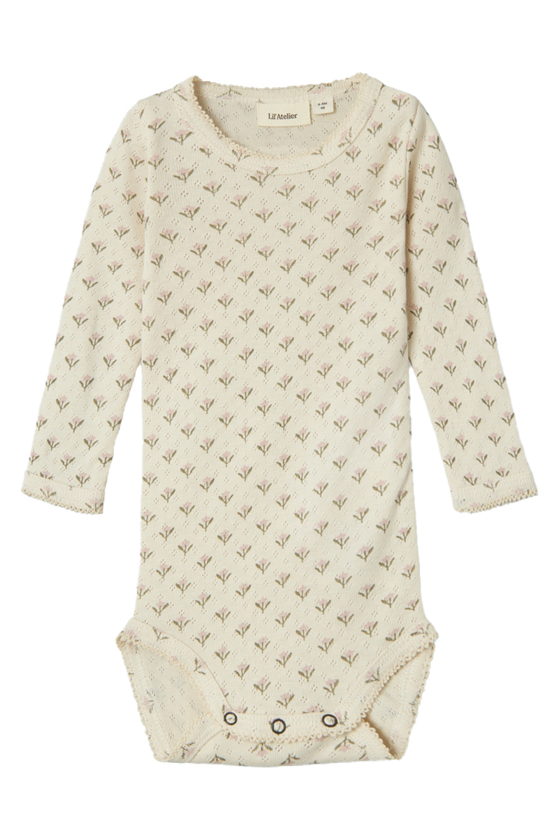 LIL' ATELIER NBFRACHELLO DOA LS SLIM BODY LIL 249496-Turtledove 1