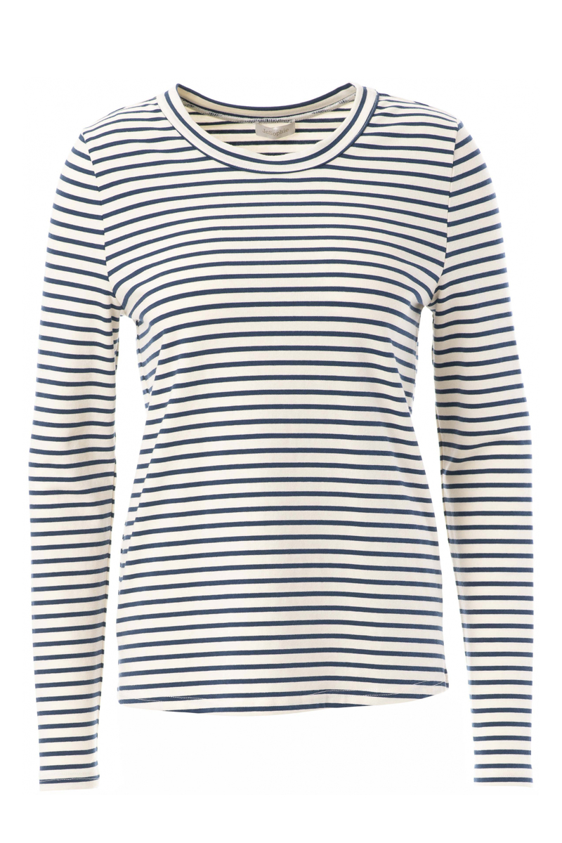 JcSophie Fleurine t-shirt Blauw-1 1