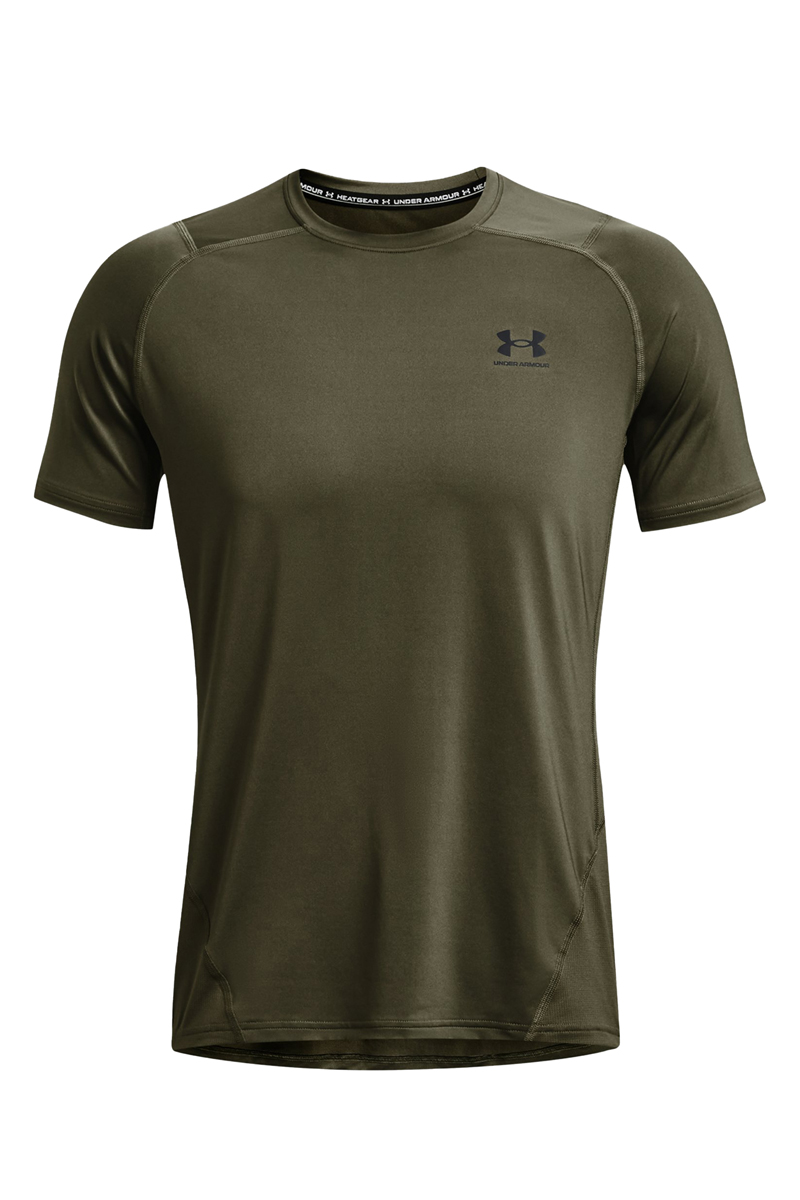 Under Armour Ua Hg Armour Fitted Ss-grn Groen 1