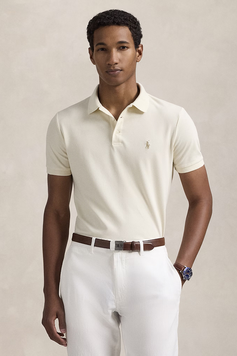 Polo Ralph Lauren Stretch Mesh bruin/beige-1 2