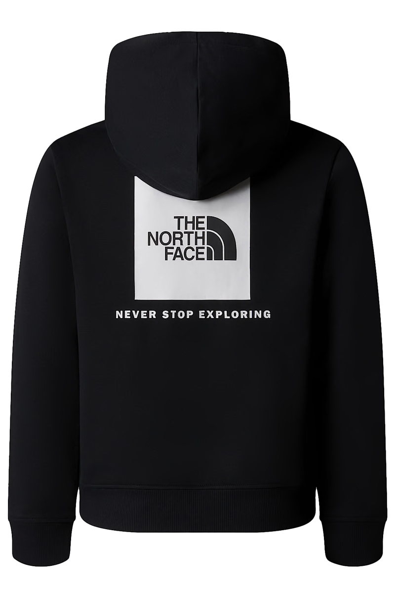 The North Face TEEN BOX NSE REGULAR P/O HOODIE Zwart-1 3