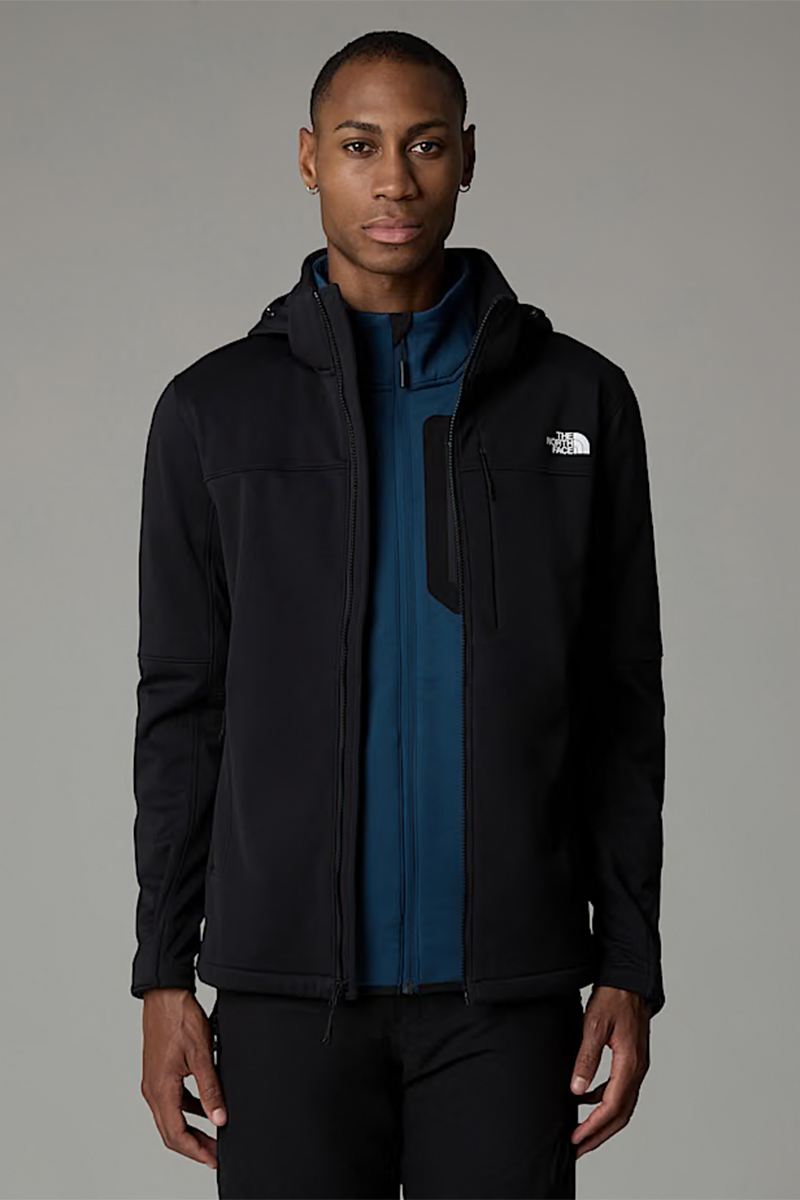 The North Face M DIABLO SOFTSHELL DETACHABLE HOOD Zwart-1 2