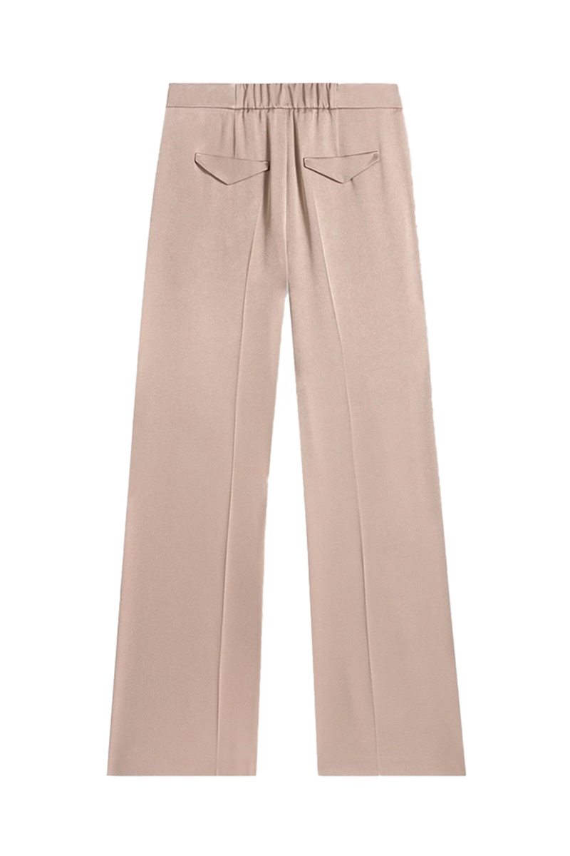 Luisa Cerano Satin-Wideleg-Pants bruin/beige-1 4