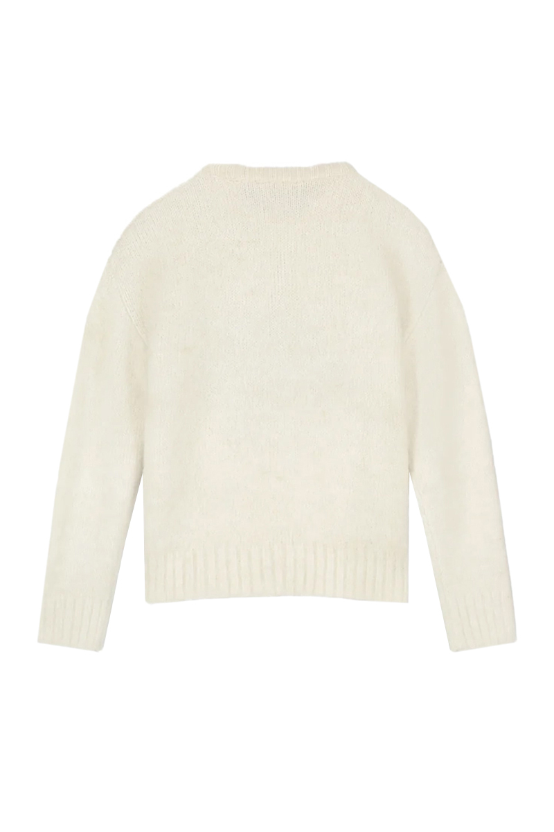 Olaf Hussein JELLY CREWNECK KNIT Ecru-1 4