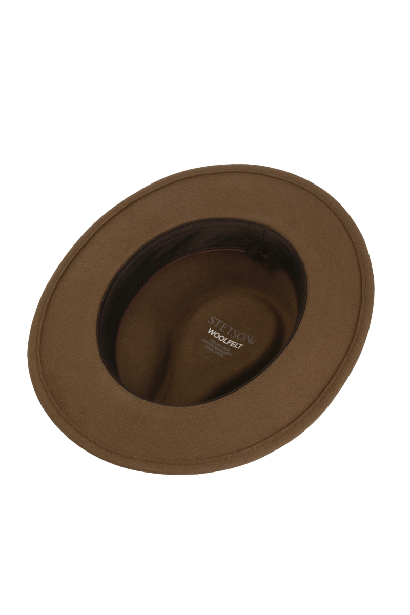 Stetson TRAVELLER WOOLFELT bruin/beige-1 2