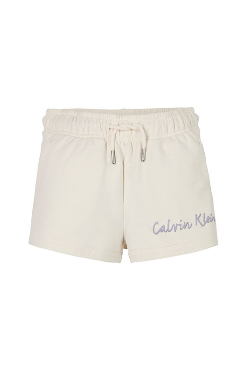 Calvin Klein Script logo hwk shorts Ecru-1 1