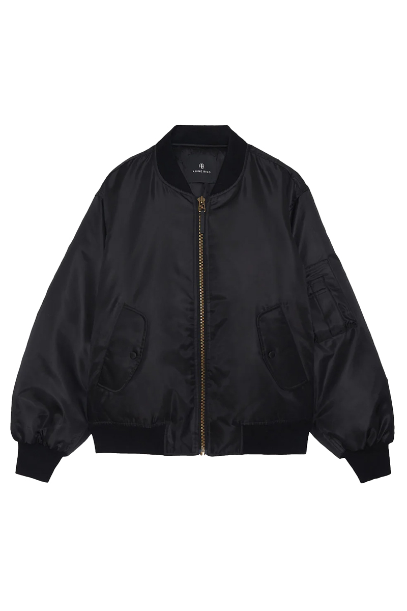 Anine Bing Leon bomber Zwart 1