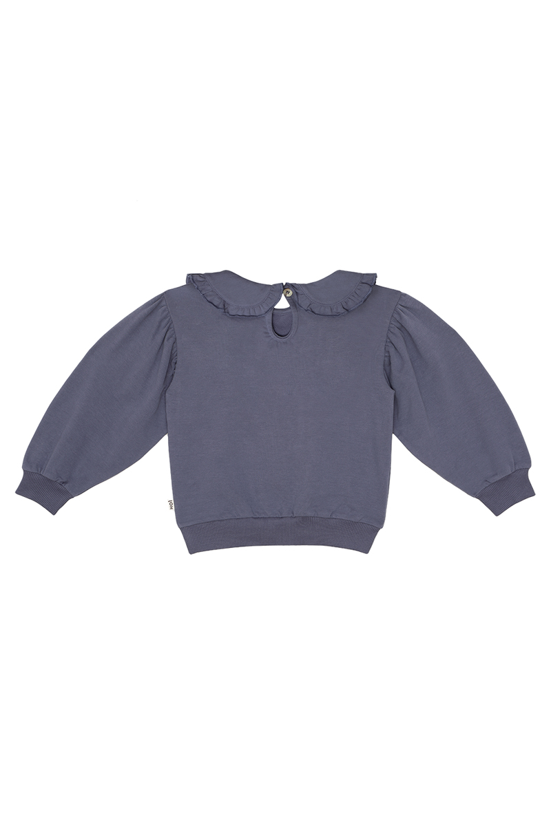 House Of Jamie Balloon collar sweater Blauw-1 3