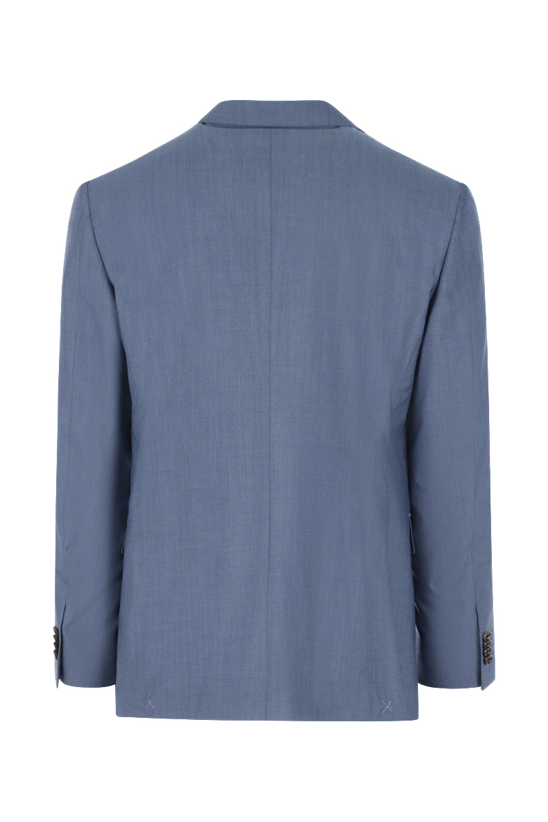 Corneliani SUIT + WAISTCOAT 7R Blauw-1 5