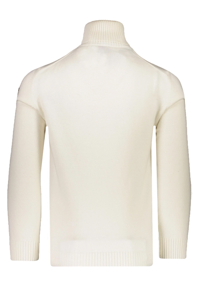 Paul & Shark WOOL TURTLENECK Ecru-1 3