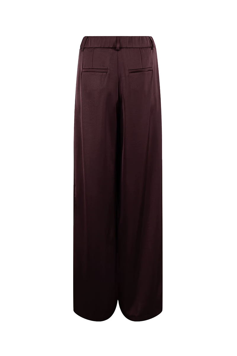 Neo Noir Emmett heavy sateen pants Rood-1 4