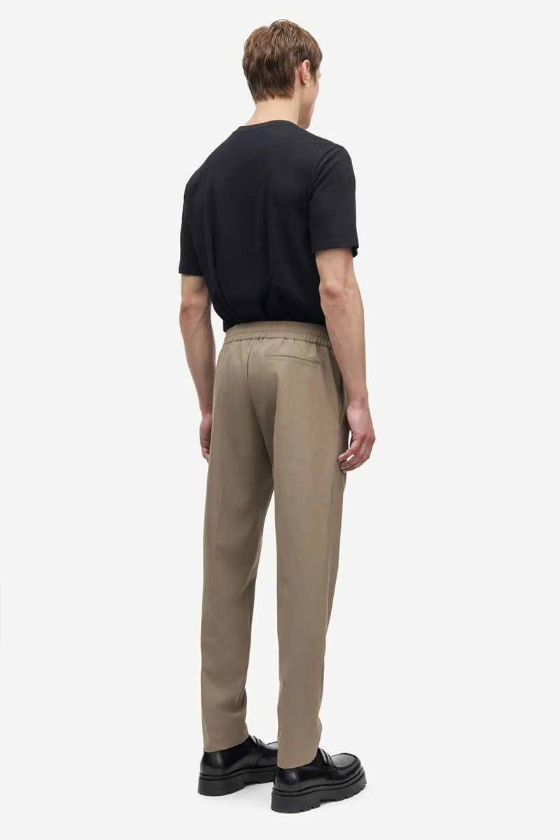 Samsøe Samsøe SASMITHY TROUSERS 15346 bruin/beige-1 3