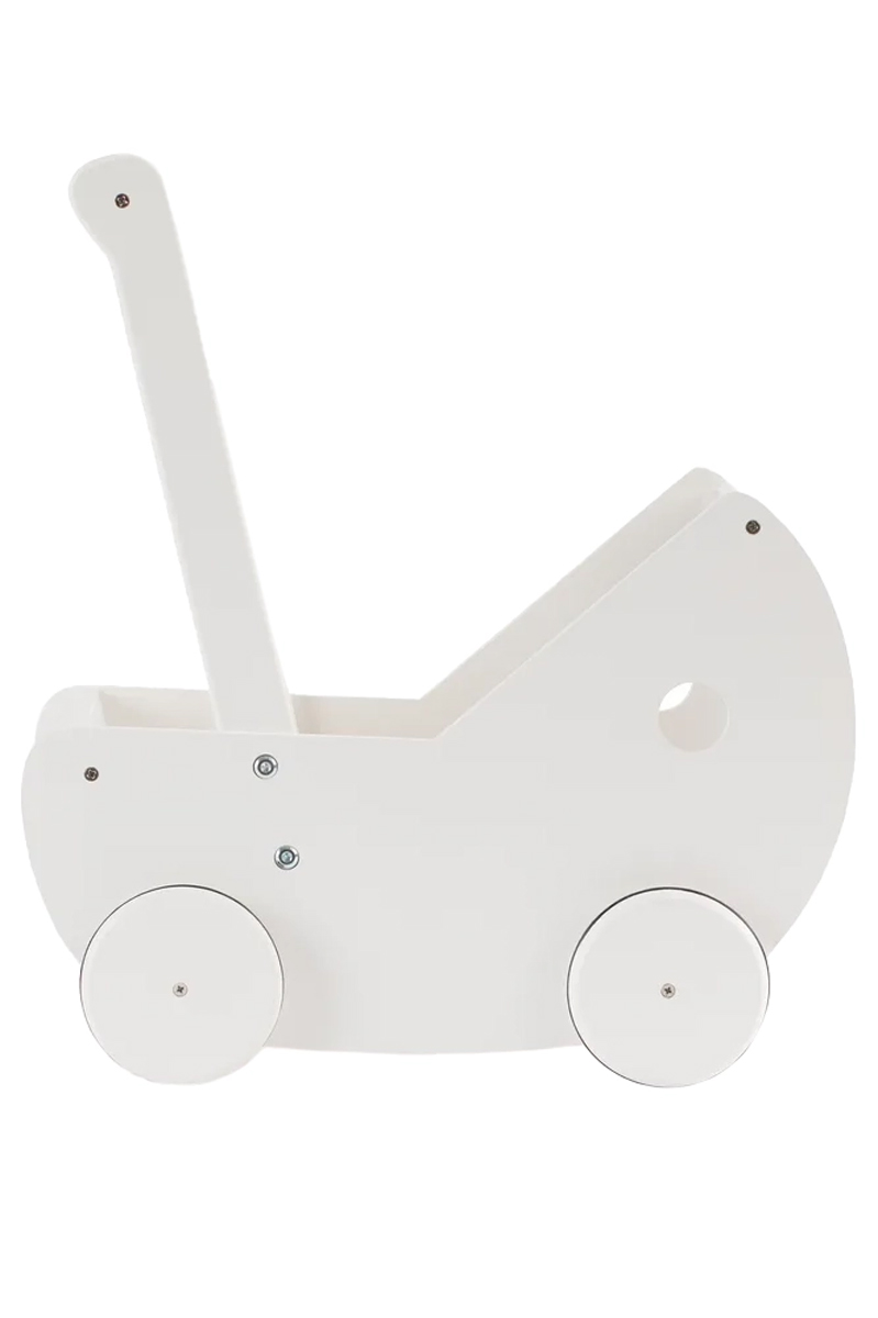 Kids Concept Doll pram Wit-1 1