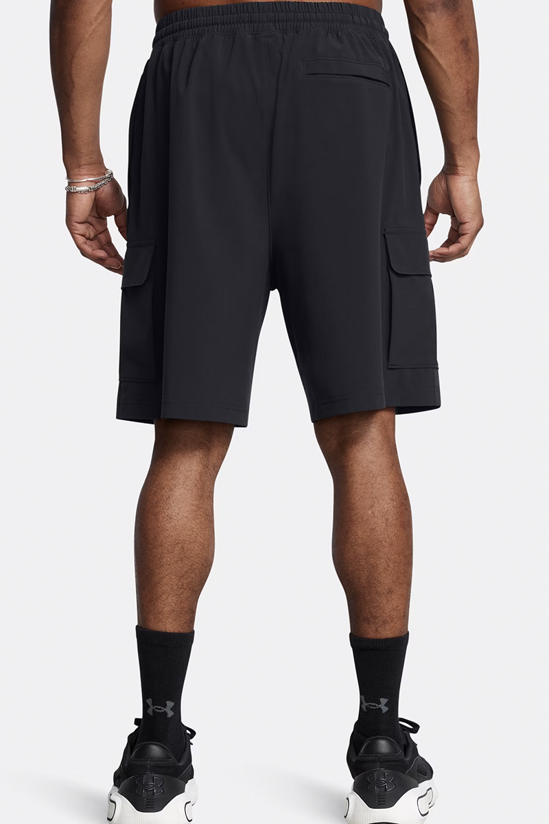 Under Armour Ua Vibe Woven Cargo Short-blk Zwart 4