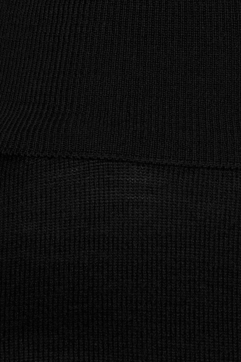 John Smedley PULLOVER ROLL NECK LS Zwart-1 2