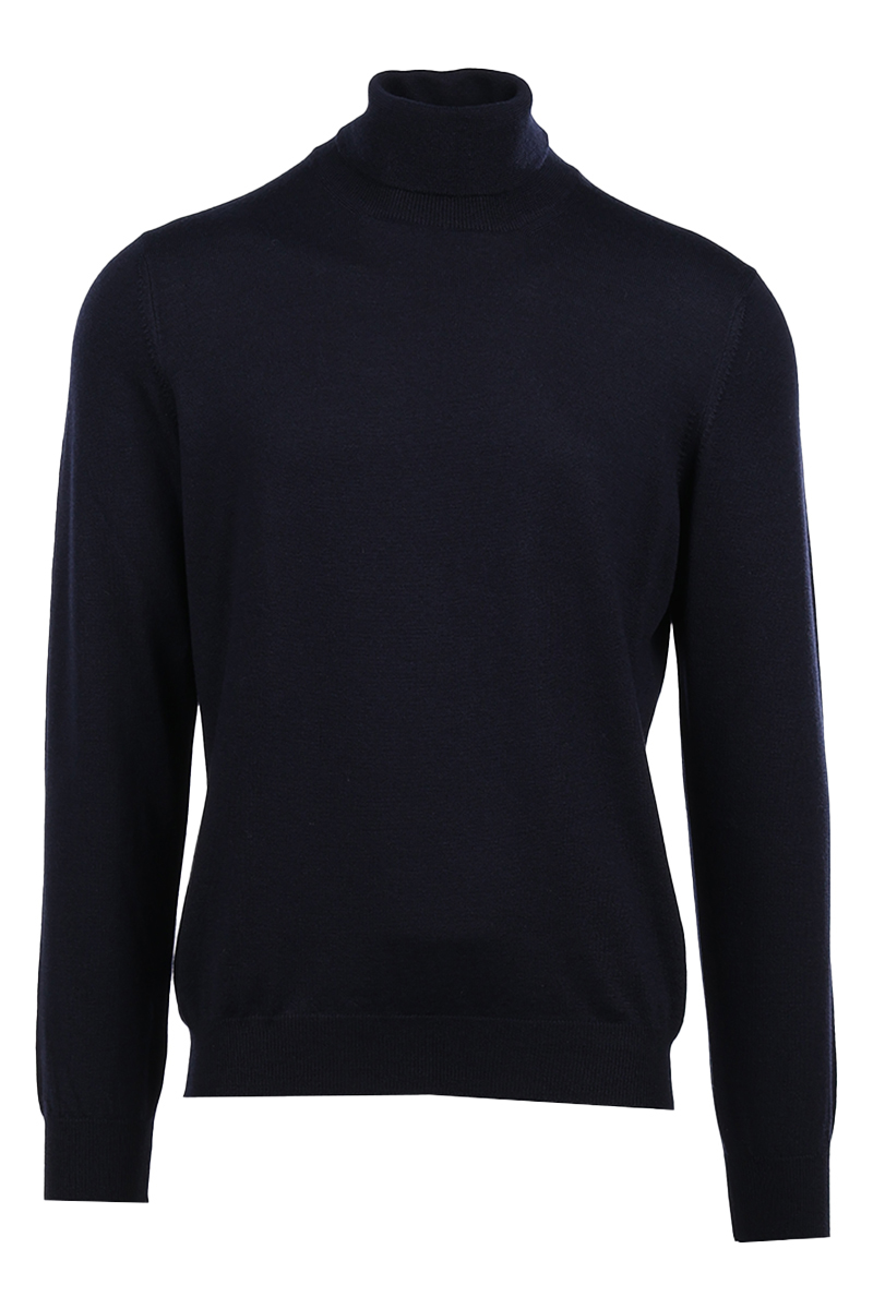 Per Venti Turtle neck Blauw-1 1