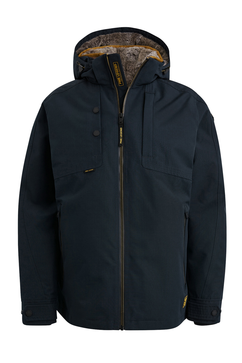 PME Legend Semi long jacket SNOWPACK Trail ripstop Blauw-1 1