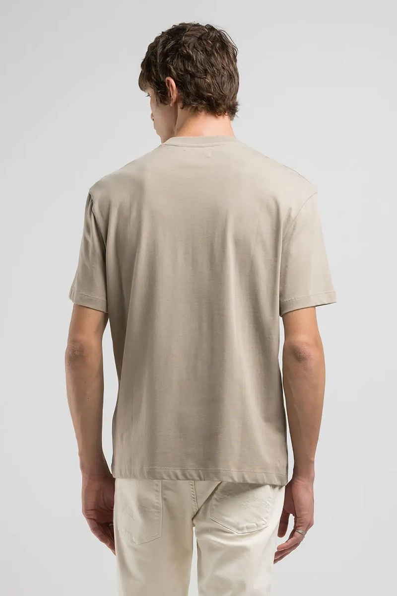 Replay T-Shirt bruin/beige-1 4