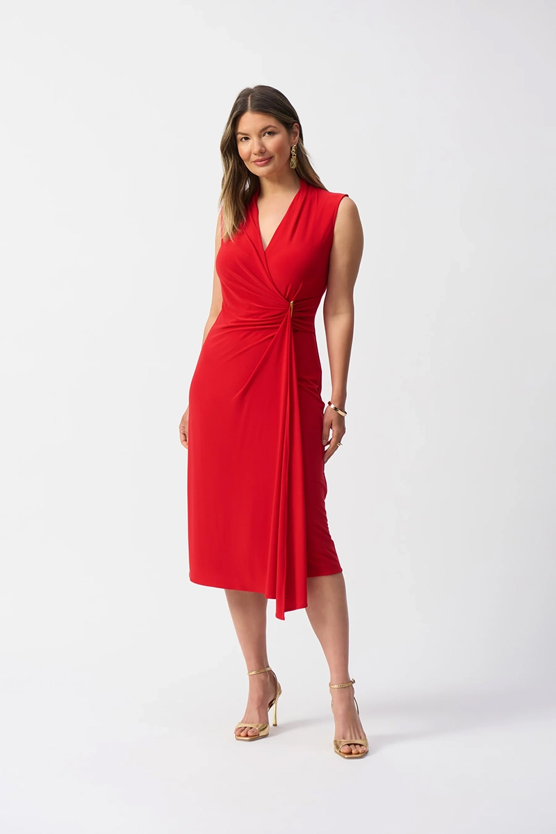 Joseph Ribkoff lds dress Rood-1 2