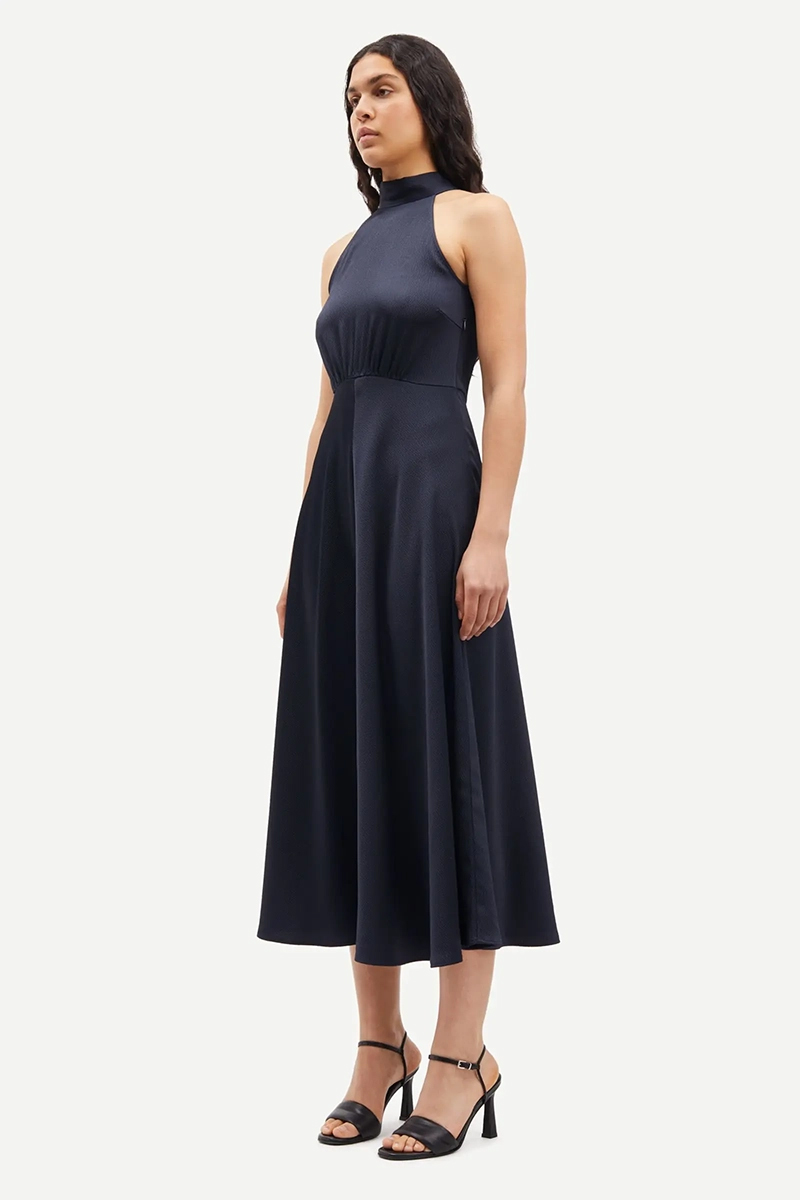 Samsøe Samsøe Rheo dress Blauw-1 2