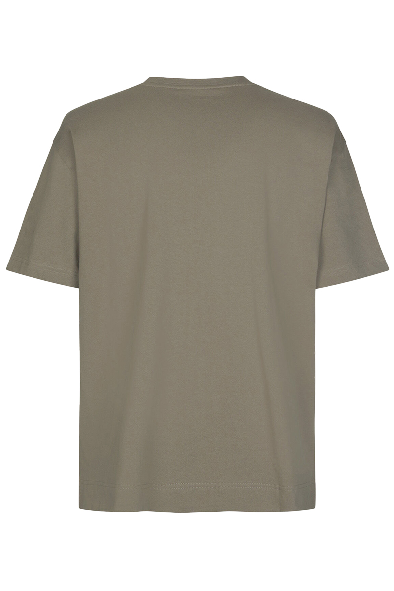 Samsøe Samsøe JOEL T-SHIRT 11415 bruin/beige-1 5