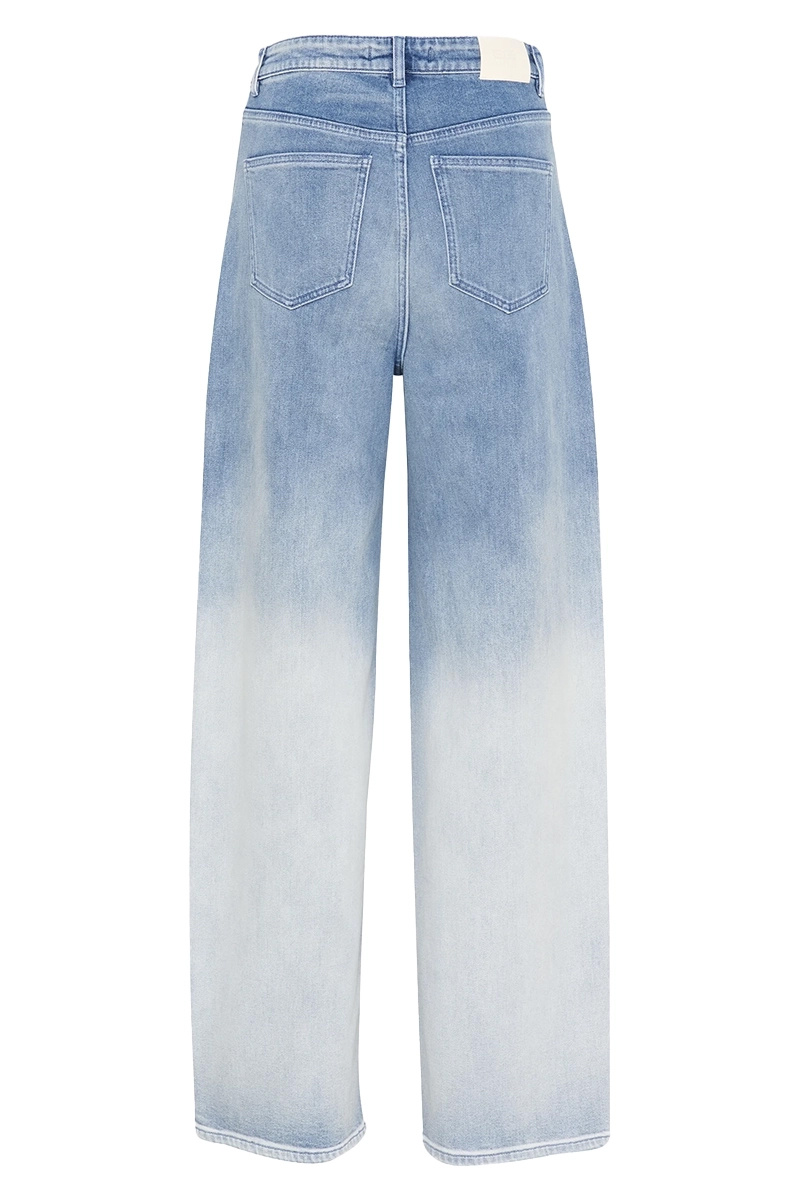 Gestuz BebbieGZ HW wide jeans Blauw-1 2