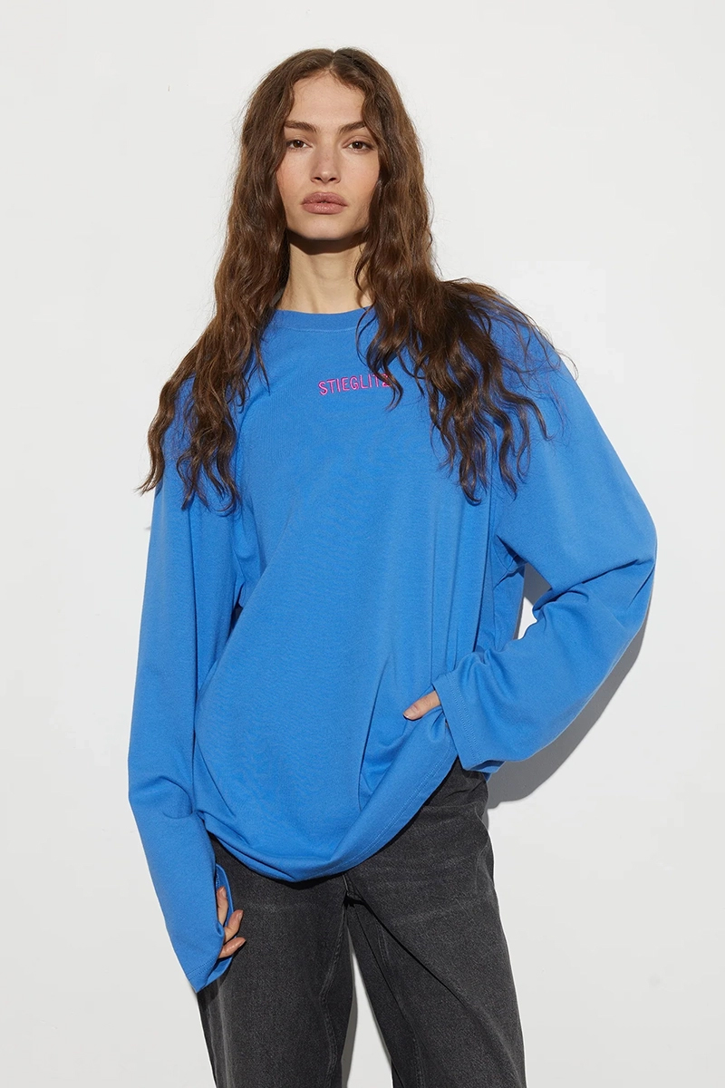 Stieglitz BV Leena skate longsleeve Blauw-1 2