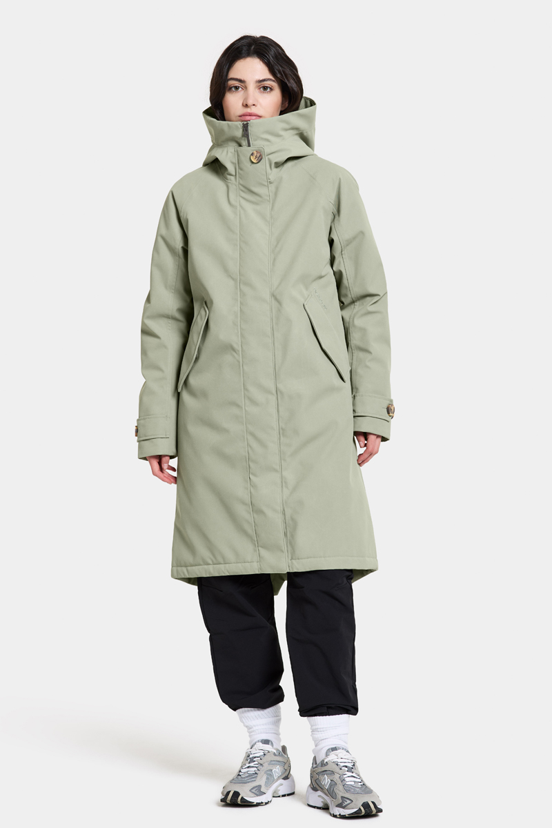 Didriksons ILSA WMNS PARKA Groen-1 2