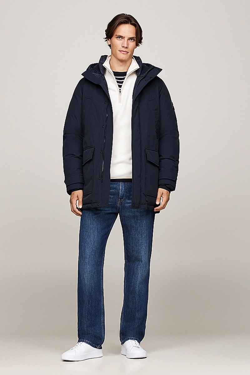 Tommy Hilfiger ROCKIE DOWN PARKA Blauw-1 2