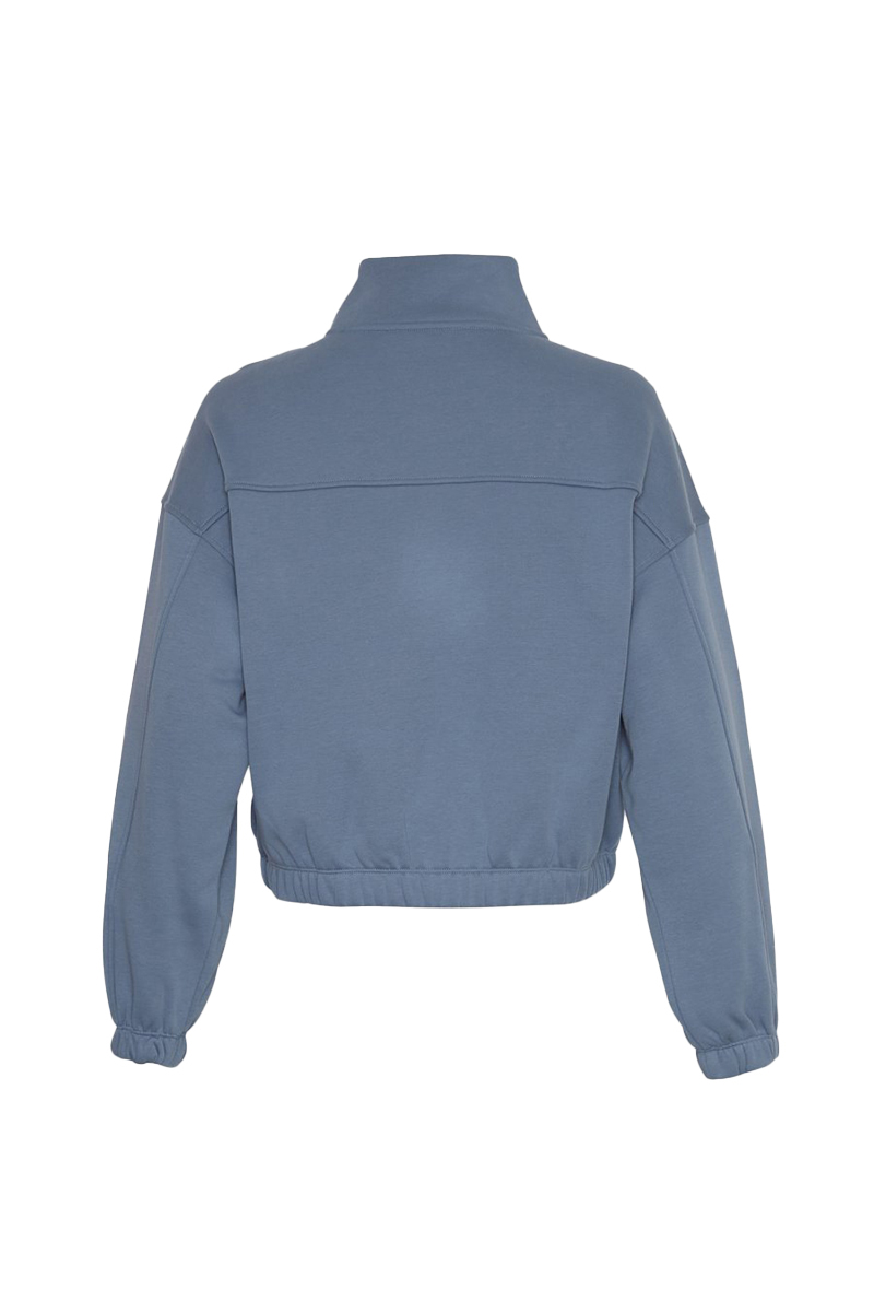 Msch MSCHEthella Zip Sweatshirt Blauw-1 3