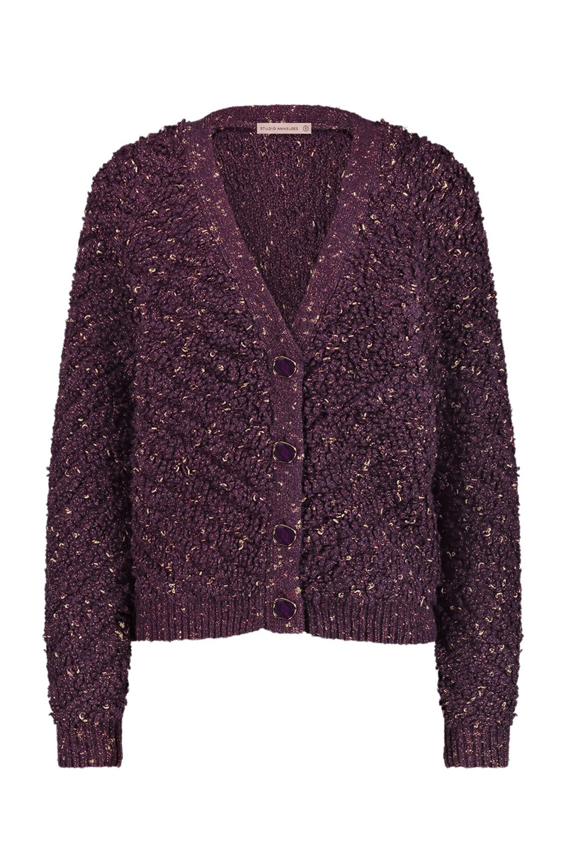 Iris chunky glitter cardigan