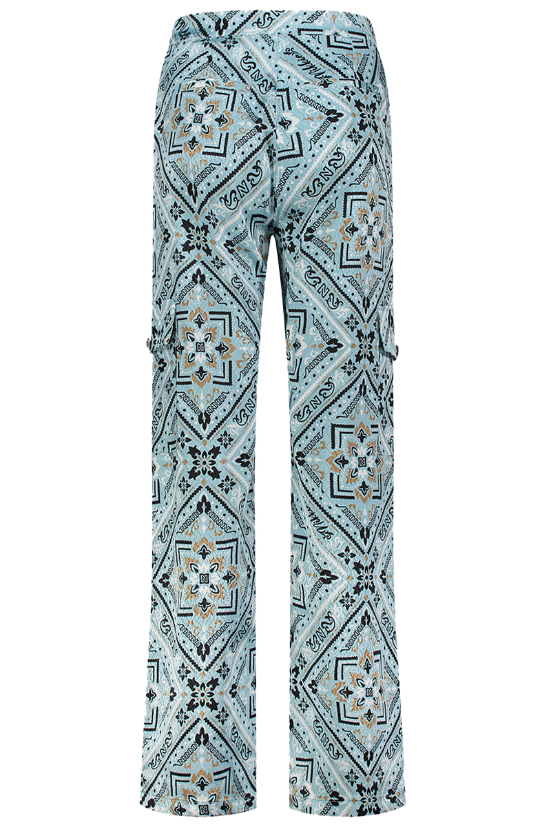 Nikkie Bangkok Printed Trousers Zwart-1 3