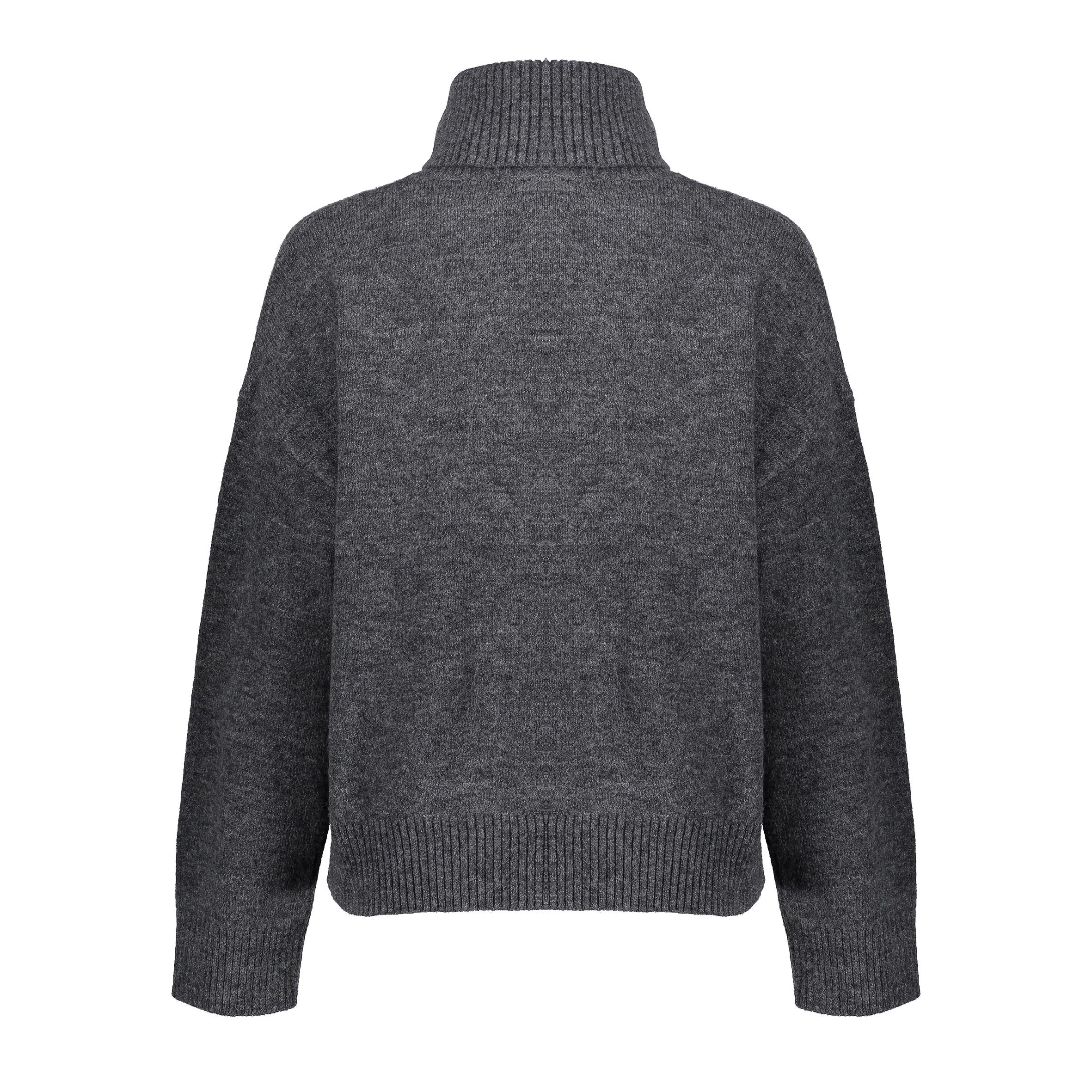 Geisha Pull rollneck Grijs-1 4