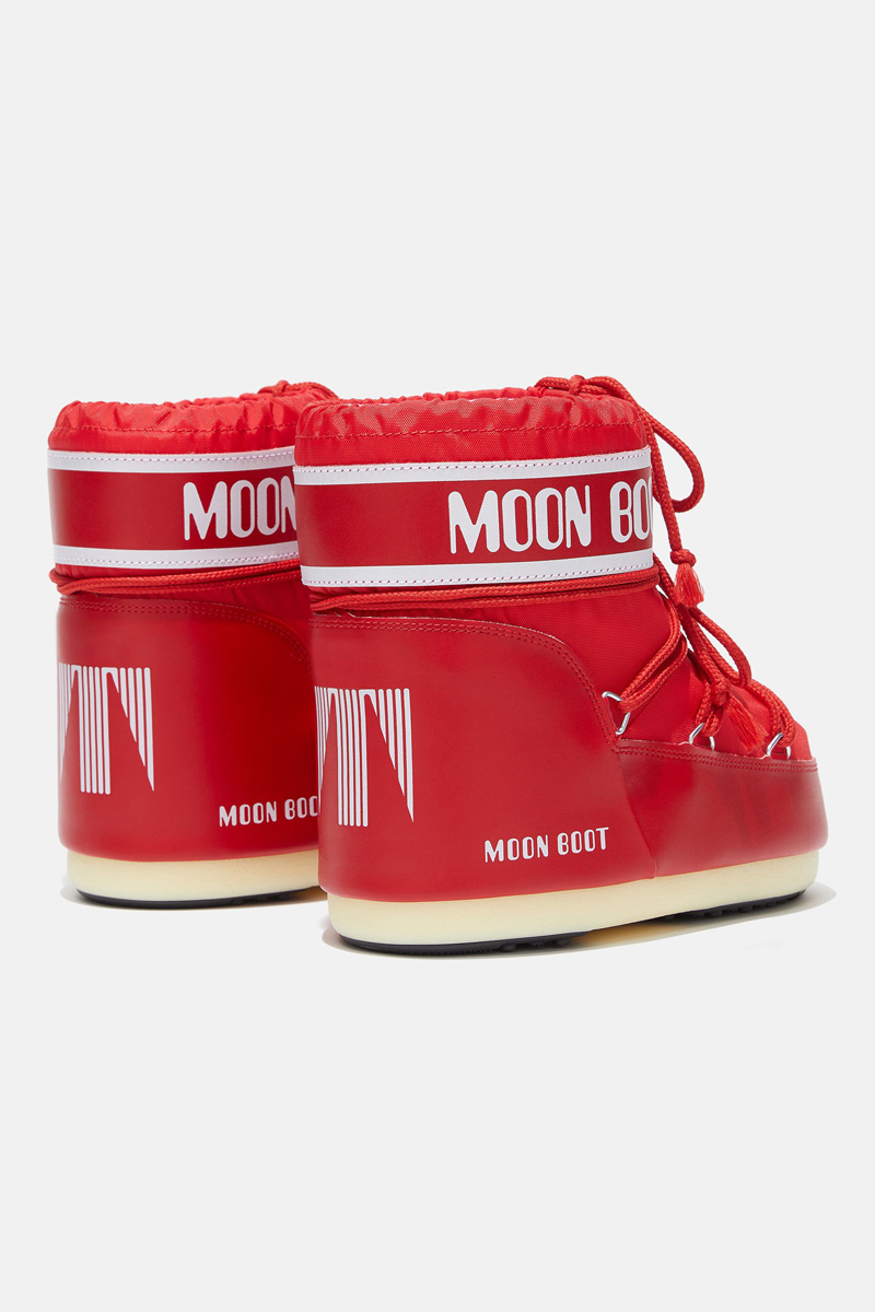 MOONBOOT MB ICON LOW NYLON Rood-1 3