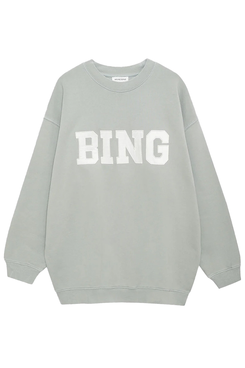 Anine Bing Tyler sweatshirt Groen-1 1