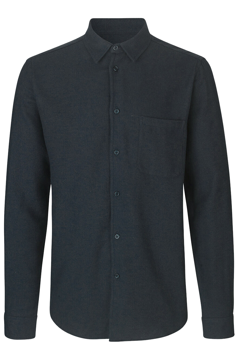 Samsøe Samsøe LIAM NF SHIRT 7383 Blauw-1 1