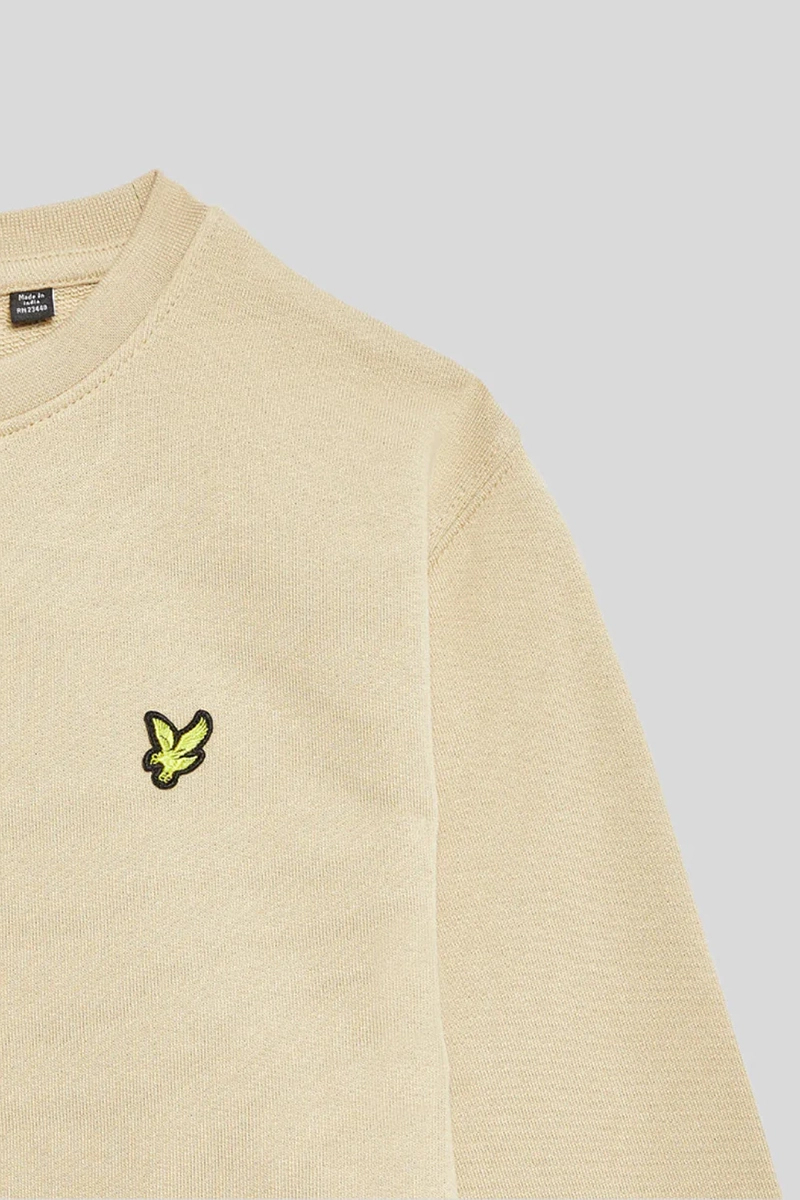 Lyle & Scott Crewneck sweatshirt bruin/beige-1 2