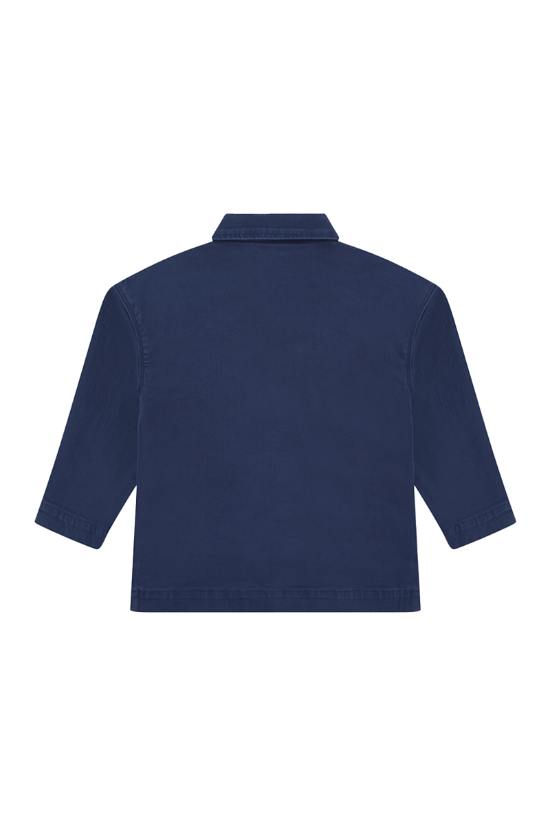 Stains and Stories Boys overshirt Blauw-1 2