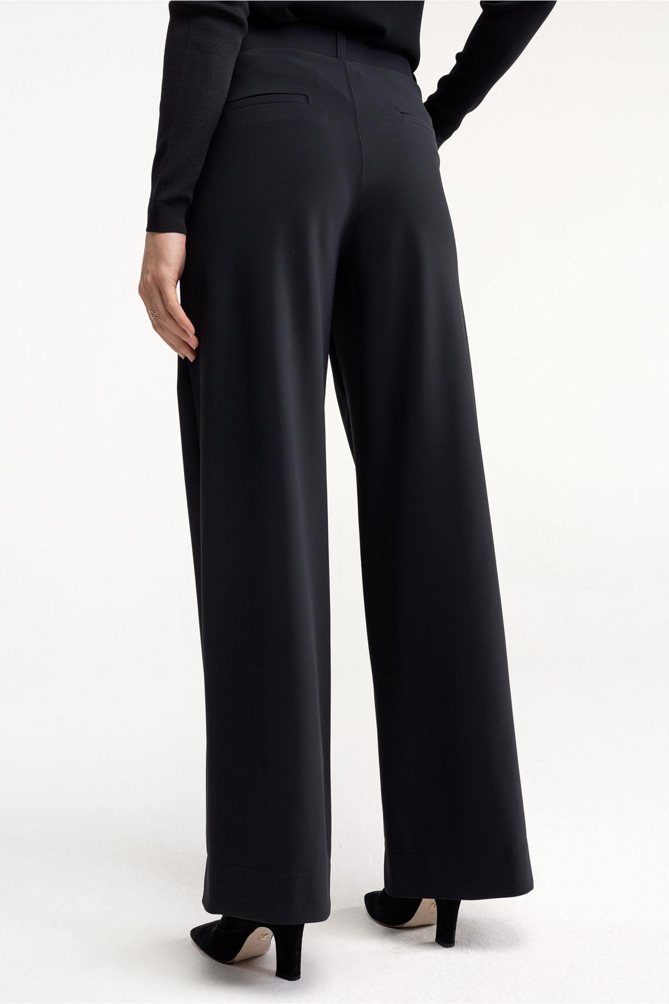 Studio Anneloes Lexie bonded trousers Zwart-1 3