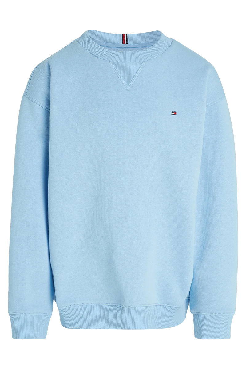 Tommy Hilfiger Timeless fleece sweatshirt Blauw-1 1