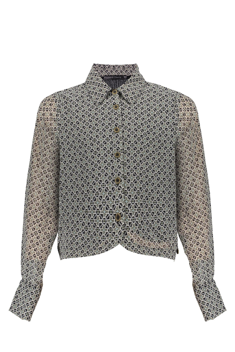 Frankie & Liberty Kimmy blouse Groen-1 1