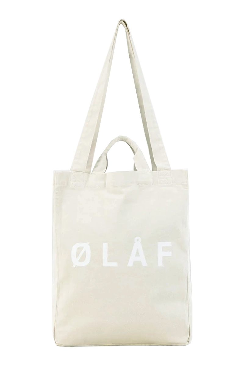 Olaf Hussein TOTE BAG bruin/beige-1 1