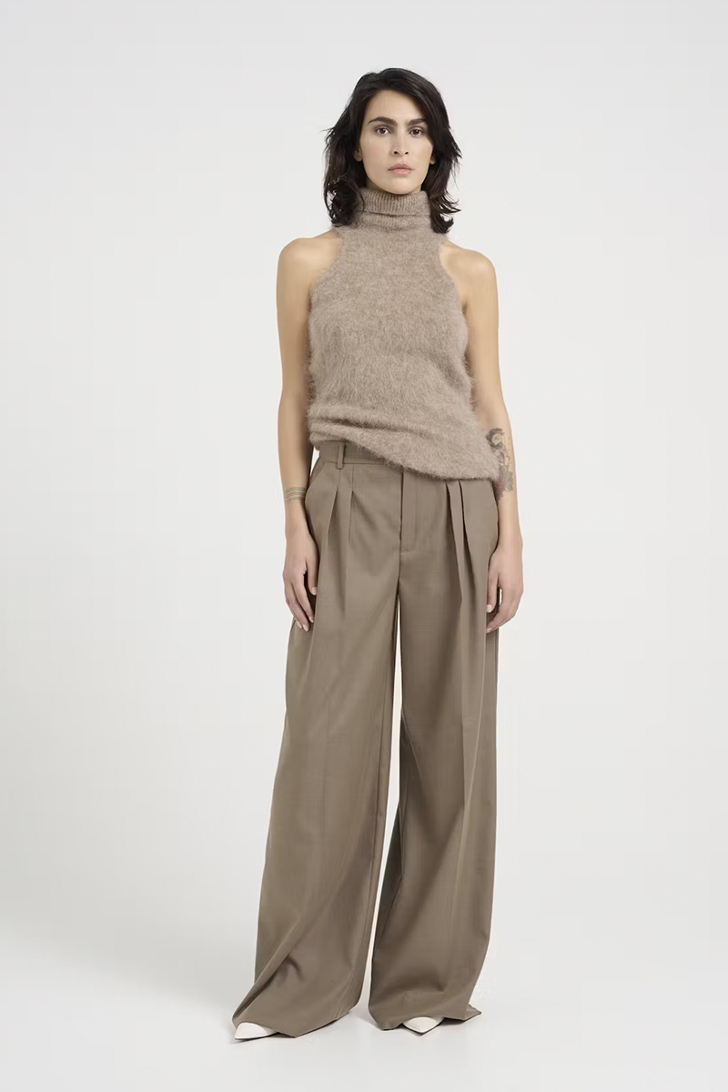 Gestuz CaciaGZ HW pants bruin/beige-1 2